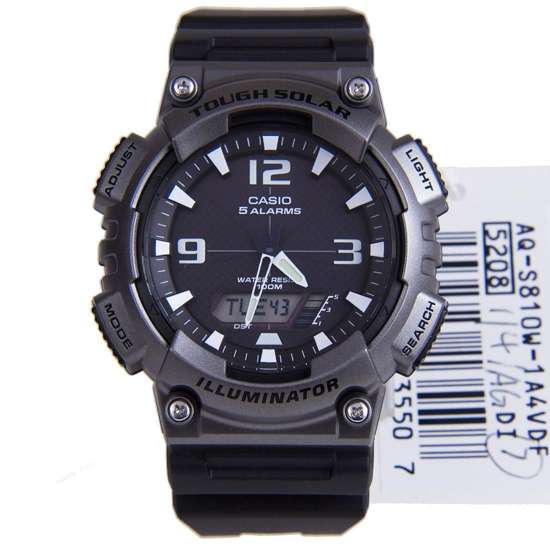Casio AQ-S810W-1A4V AQS810W Tough Solar Men's Watch - The Ultimate Timepiece