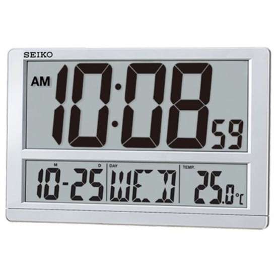 Seiko QHL080S LCD Thermometer Clock - Exclusive to Singapore!