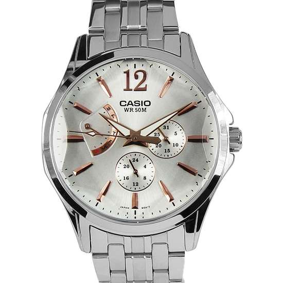 Casio Enticer Cut Glass Retrograde Watch - A Timeless Elegance