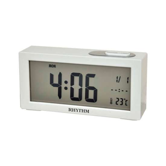 Rhythm Digital Table Alarm Clock LCT092-NR03 - Ideal for Singapore Homes!