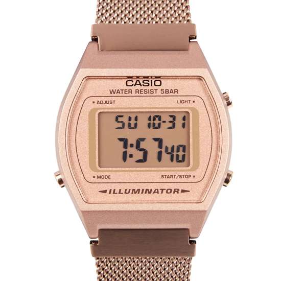 Casio Youth Retro Rose Gold Unisex Watch - B640WMR-5A & B640WMR-5ADF