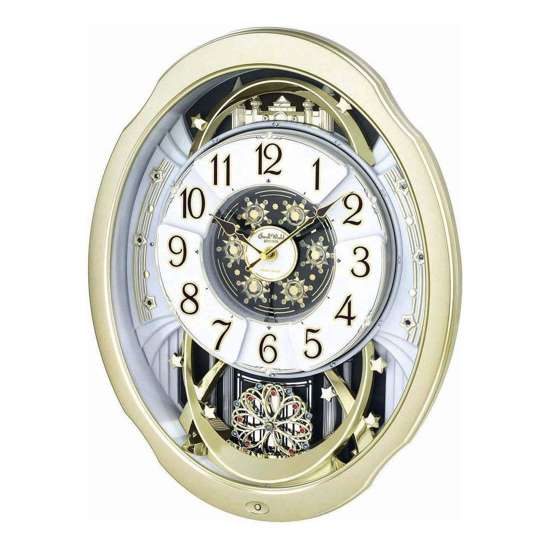 Rhythm 4MH842WD18 Enchanting Musical Wall Clock (Singapore Only)