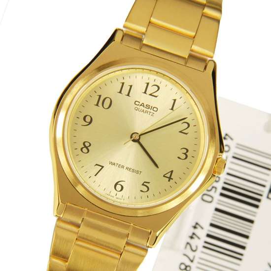 Casio Stylish Gold Tone Men's Quartz Watch MTP - 1130N - 9BRDF