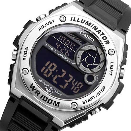Casio Youth MWD-100H-1B Dual Time Digital Sports Watch: A Must-Have for Active Lifestyles!