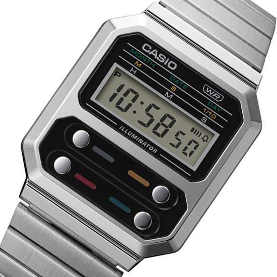 Casio Vintage A100WE Unisex Digital Watch - A Timeless Classic