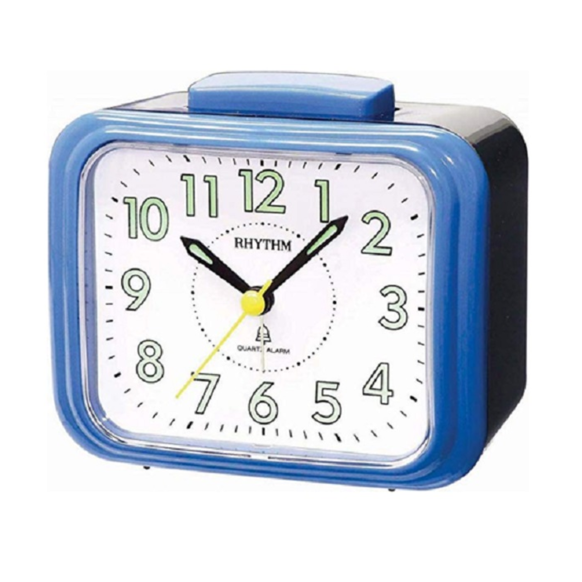 Rhythm CRA828NR04 Blue Bell Alarm Table Clock - Exclusive to Singapore!