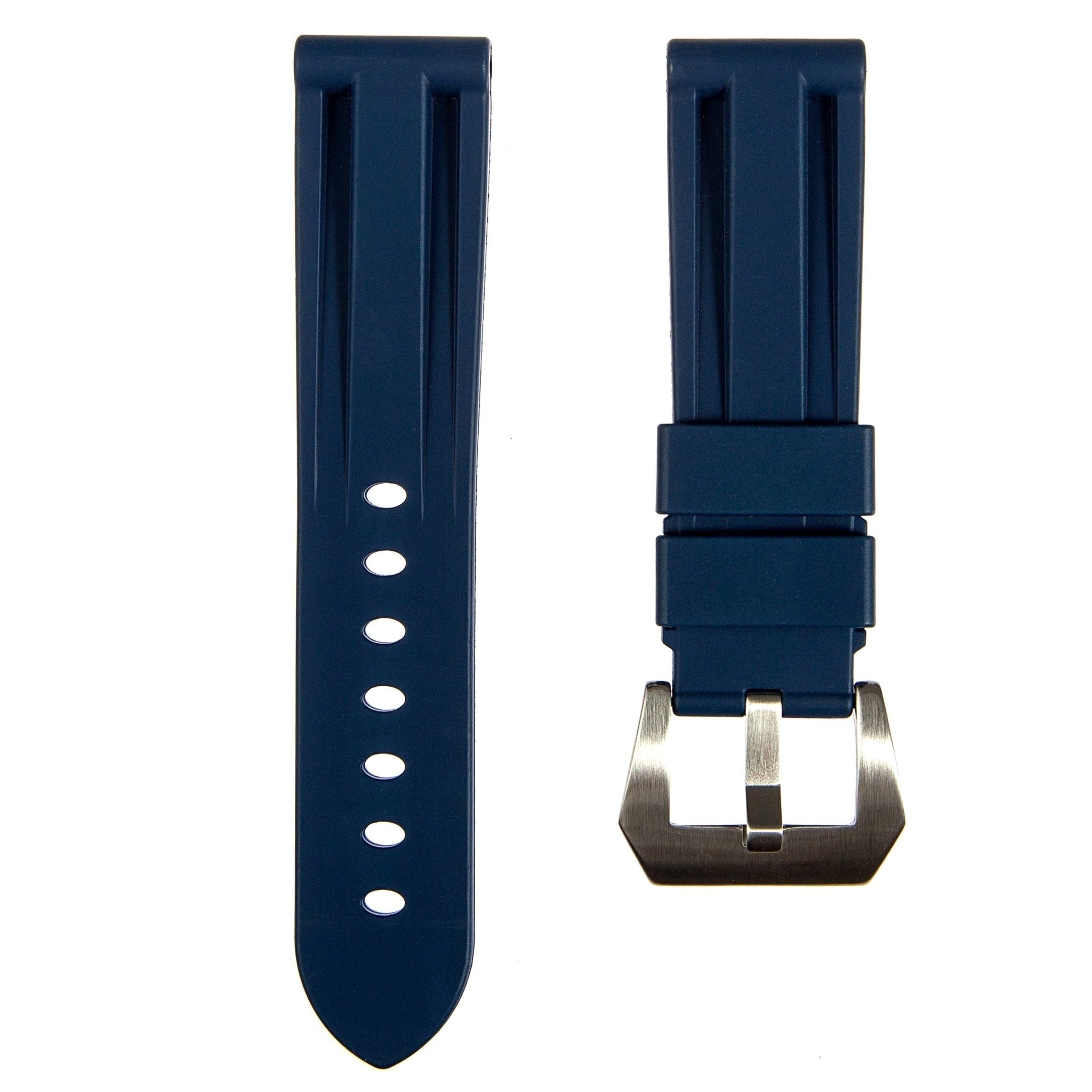Pinnacle FKM Rubber Watch Strap for Panerai Luminor - Stunning Red (2420 | FKM)