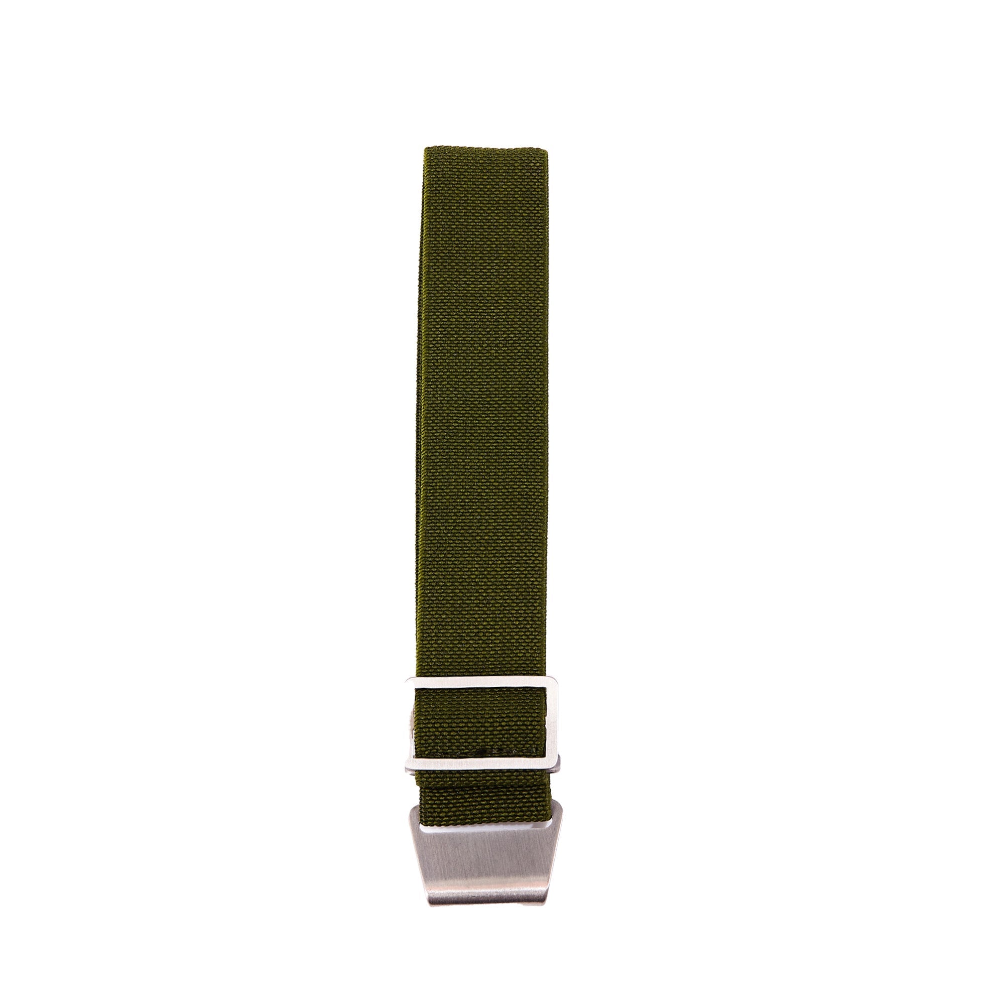 Marine Nationale Parachute Elastic Loop Strap - Blue / Green / Red / White (2417) - A Vintage-Inspired Watch Essential
