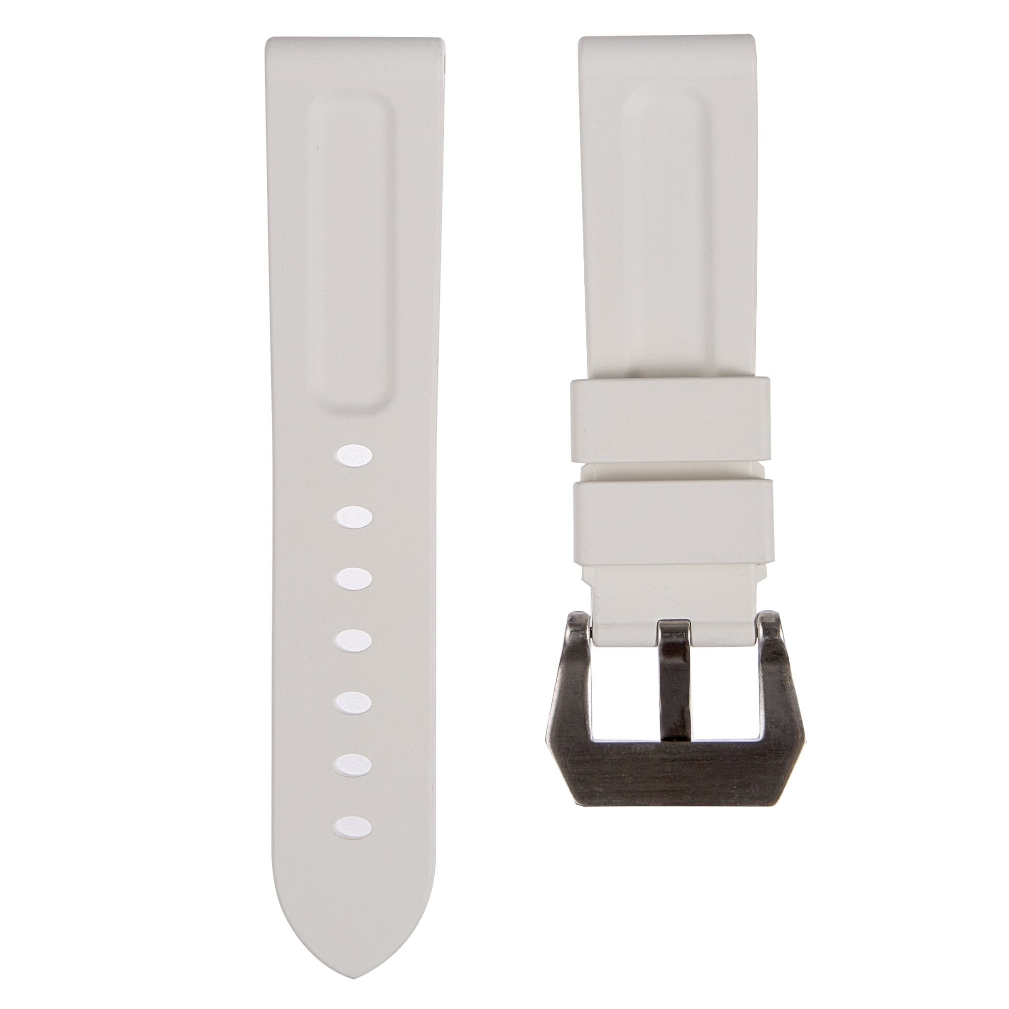 Pinnacle FKM Rubber Watch Strap for Panerai Luminor - Stunning Red (2420 | FKM)