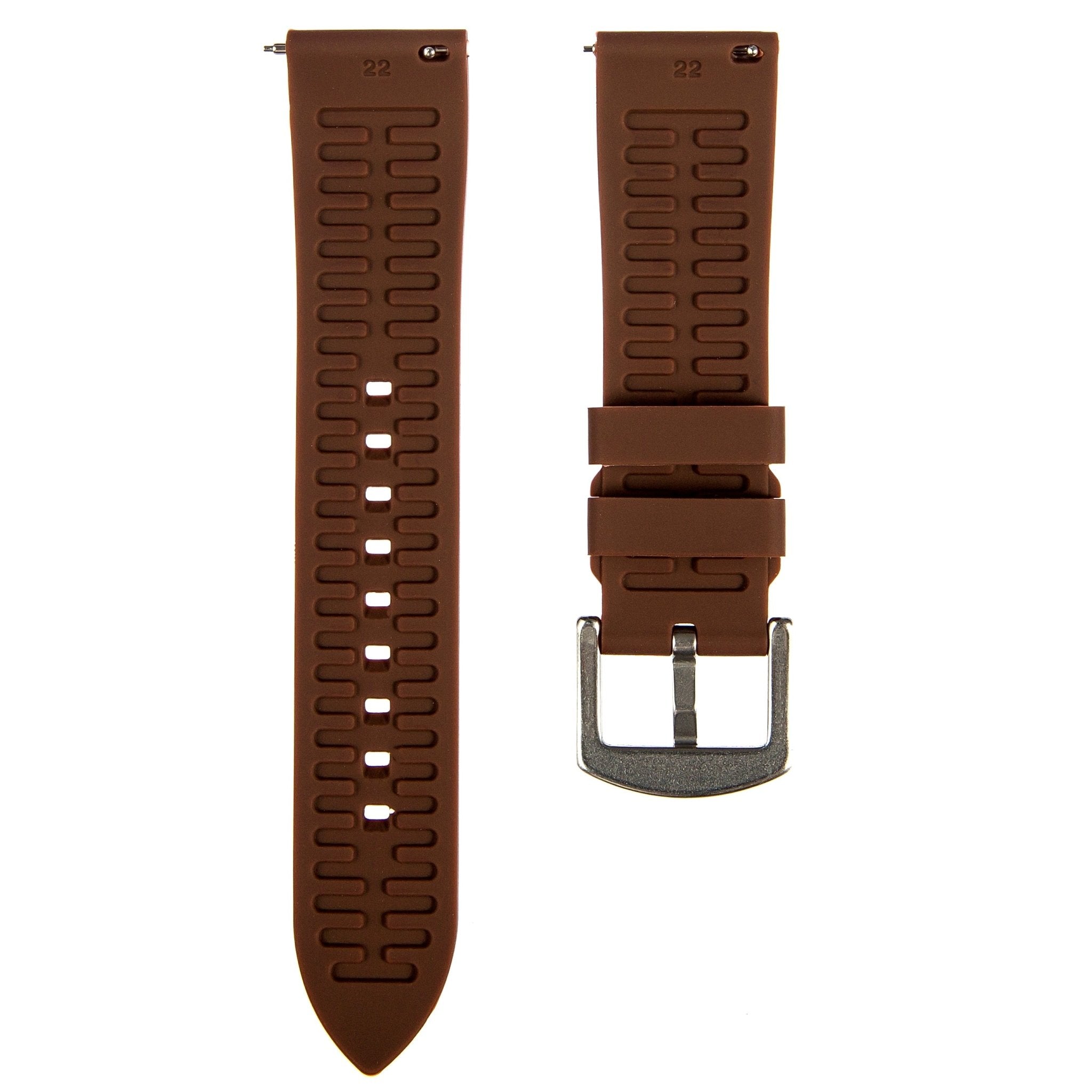 Fort FKM Rubber Watch Strap - Quick-Release - Vibrant Green (2426 | FKM)