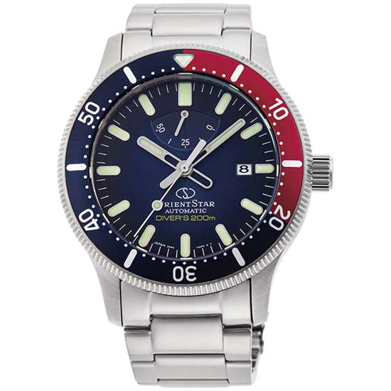 Orient Star Automatic Pepsi Bezel Diver's Watch - RE-AU0306L00B