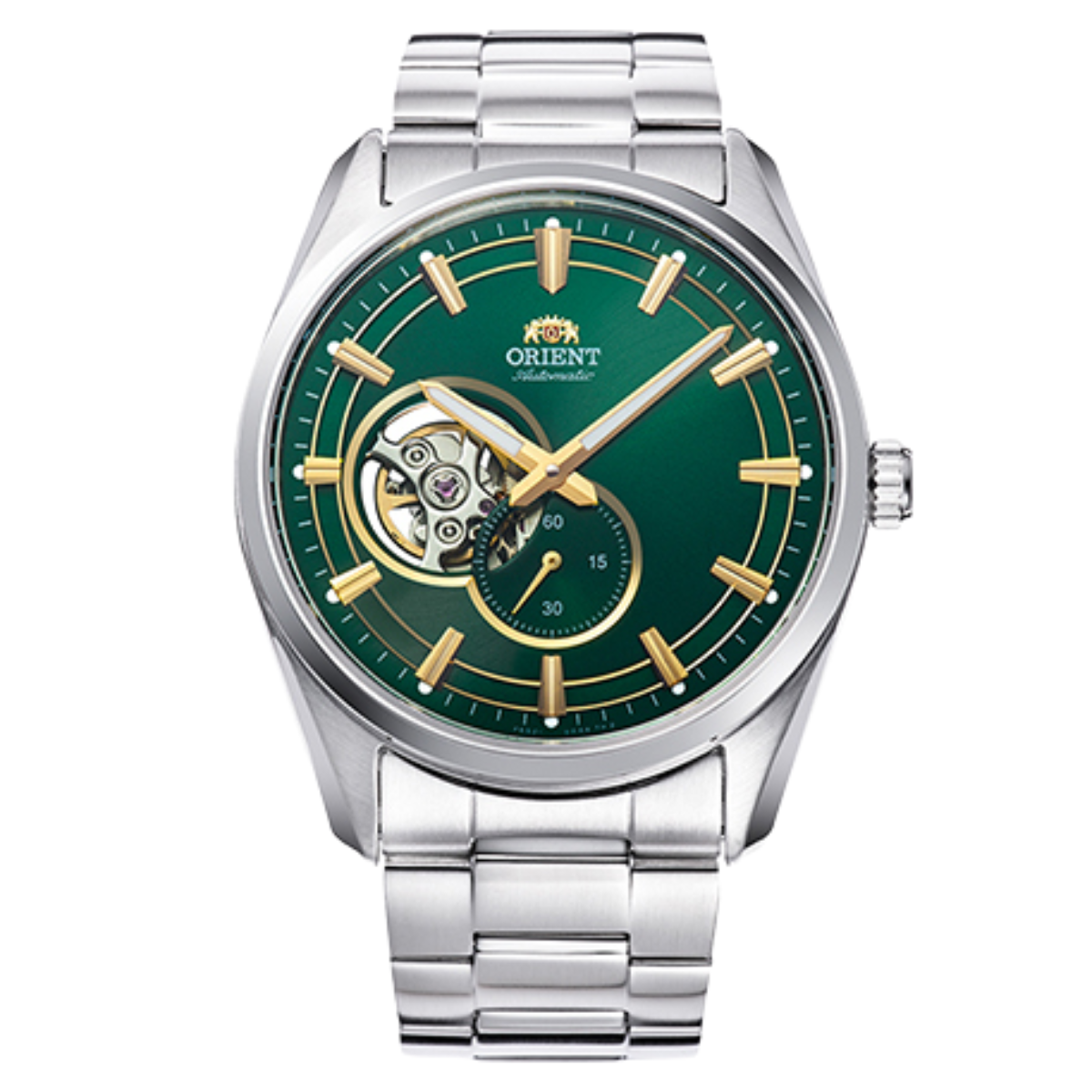 Orient Classic Contemporary RA-AR0008E Automatic Green Dial Semi-Skeleton Men's Watch - A Timeless Masterpiece