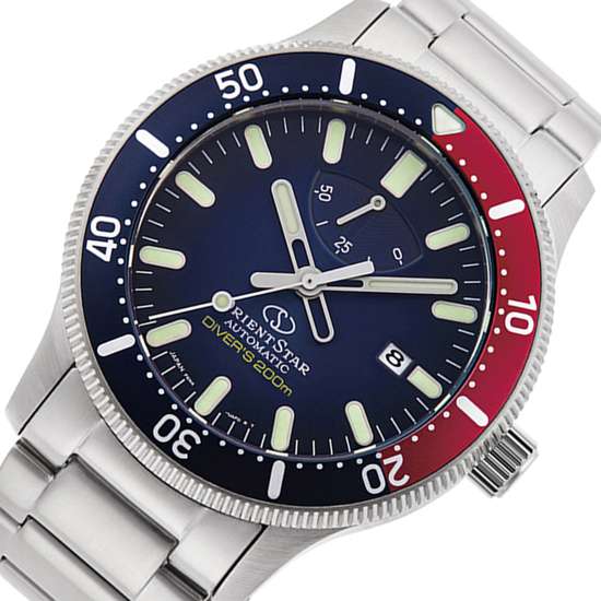 Orient Star Automatic Pepsi Bezel Diver's Watch - RE-AU0306L00B
