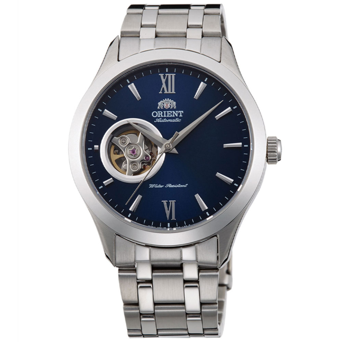 Orient Classic Contemporary TAG03001D Automatic Semi - Skeleton Blue Dial Men's Watch: A Mechanical Marvel
