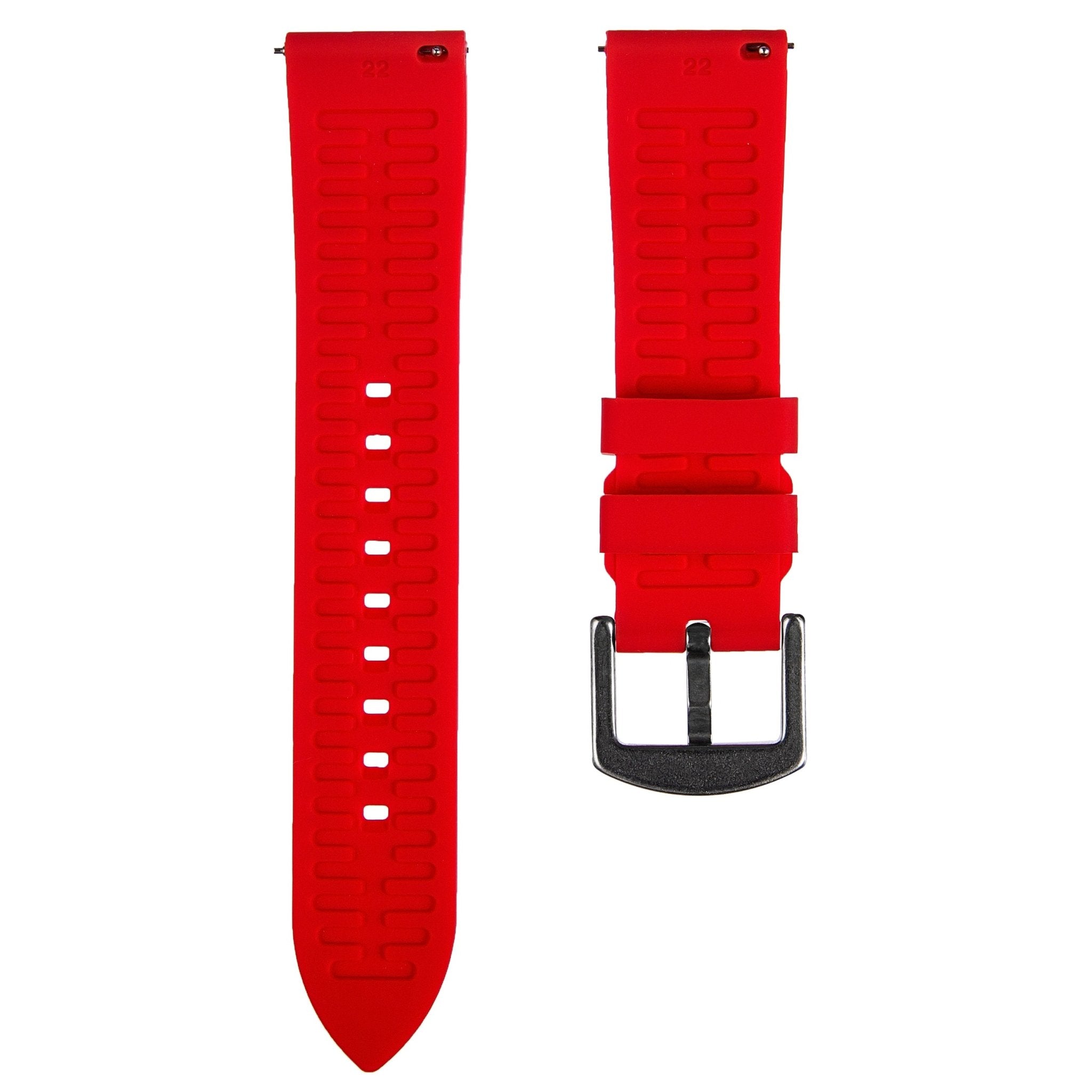 Fort FKM Rubber Watch Strap - Quick-Release - Vibrant Green (2426 | FKM)