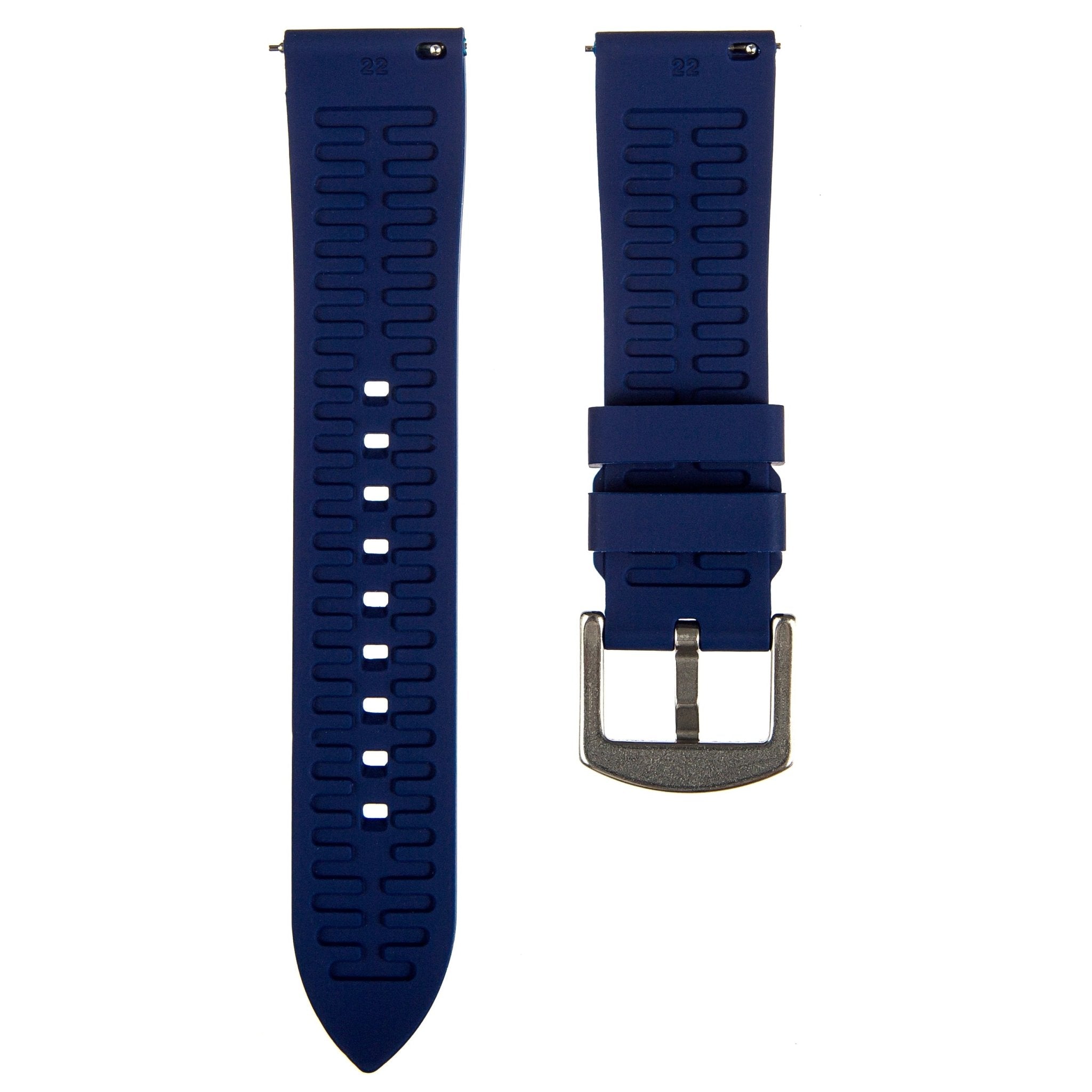 Fort FKM Rubber Watch Strap - Quick-Release - Vibrant Green (2426 | FKM)