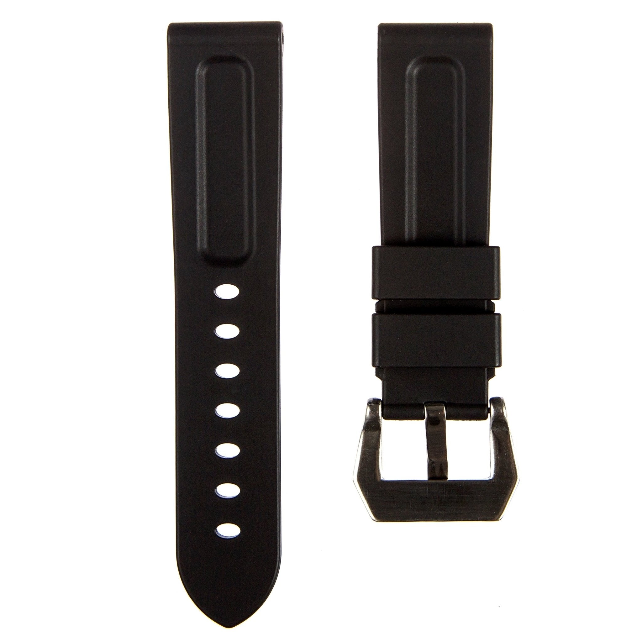Pinnacle FKM Rubber Watch Strap for Panerai Luminor - Stunning Red (2420 | FKM)