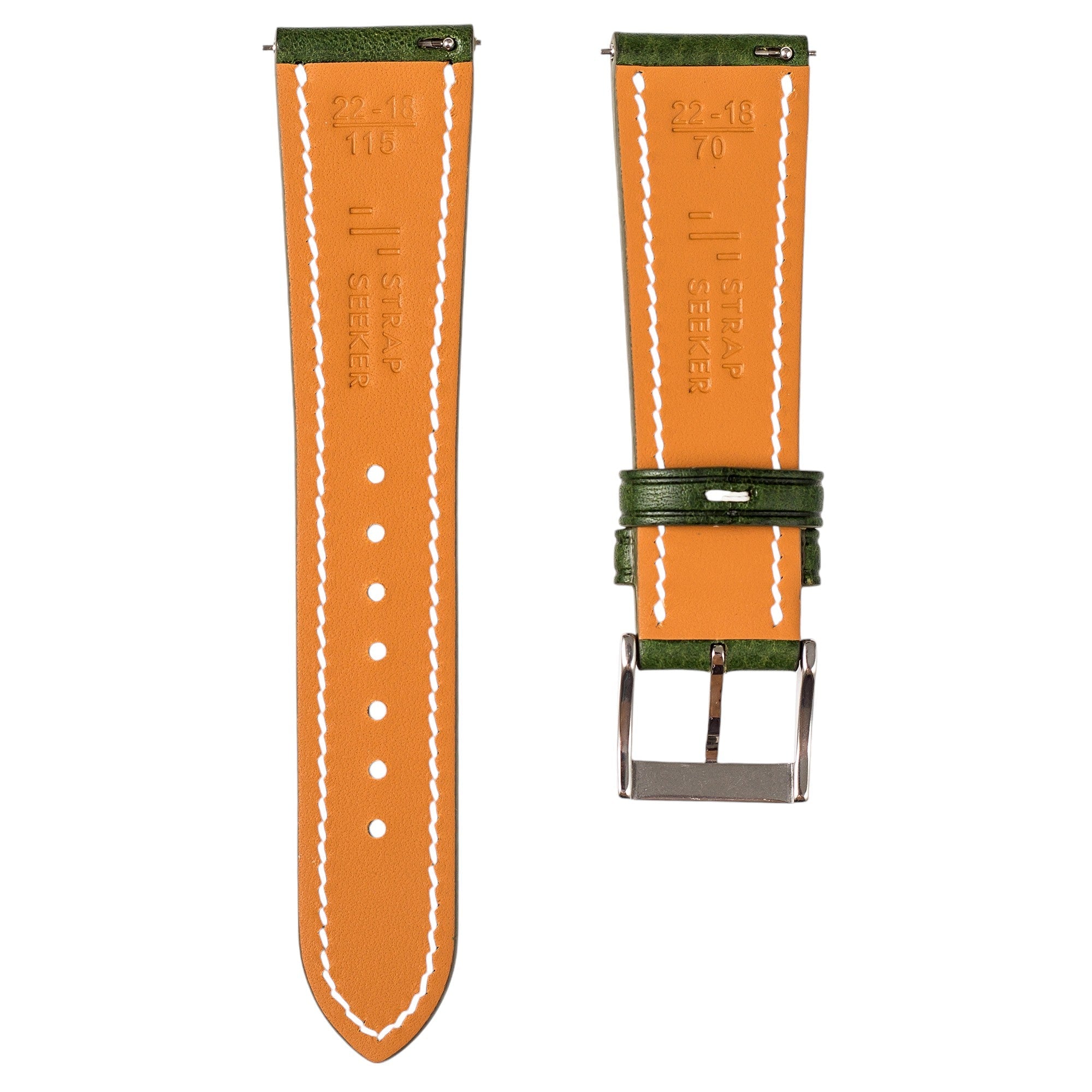 Minerva Box Leather Watch Band for Grand Seiko SBGA: Quick-Release Yellow Strap
